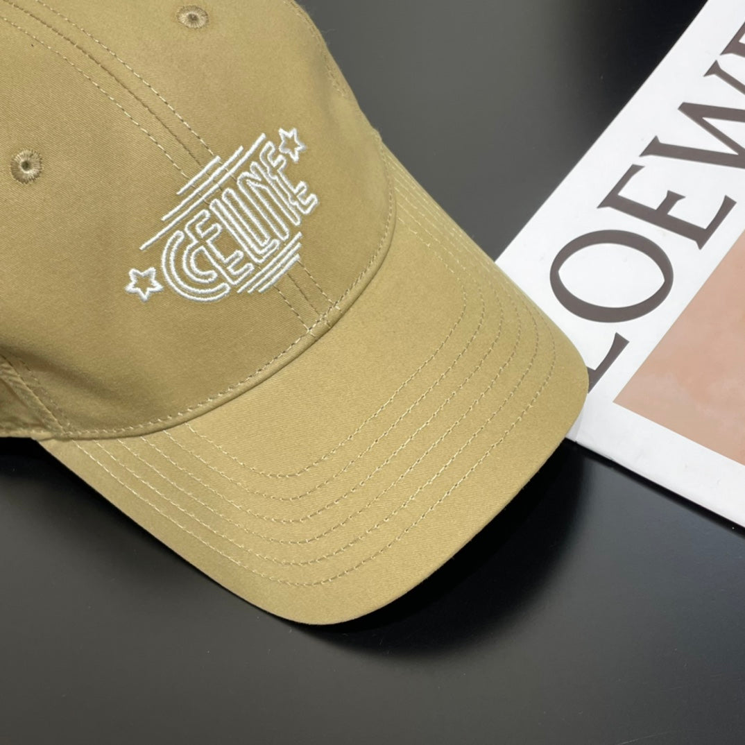 CELINE 25S BASEBALL CAP 735284 IN CANVAS